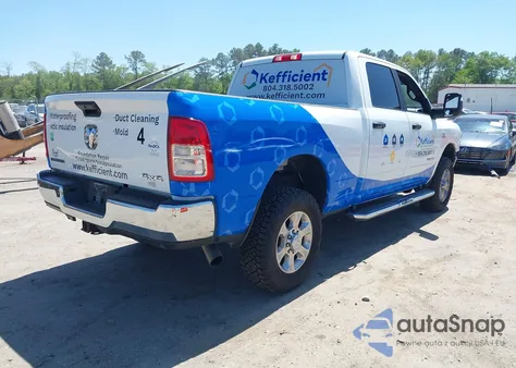 2023 Ram 2500 Big Horn 4X4 6'4 Box from USA, damaged, VIN 3C6UR5DLXPG613278